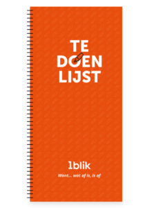 1blik Te Doen Lijst