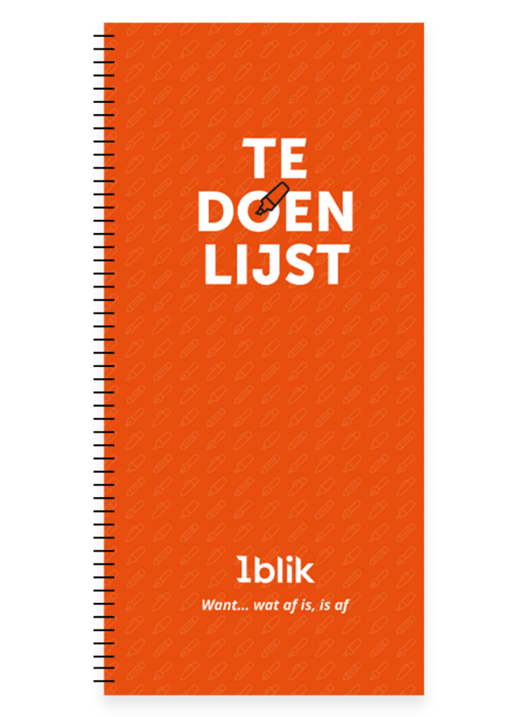 1blik Te Doen Lijst